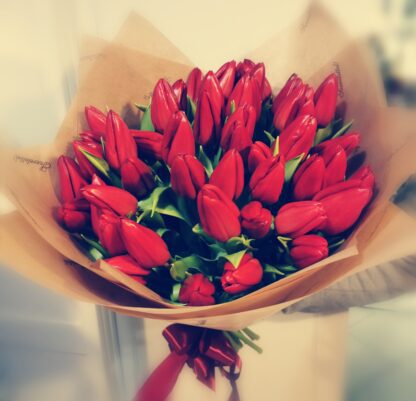 Tulipános csokor